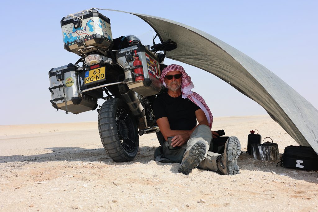 Oskar Verkamman Managing Director Inspired-Search motorcycling in the desert